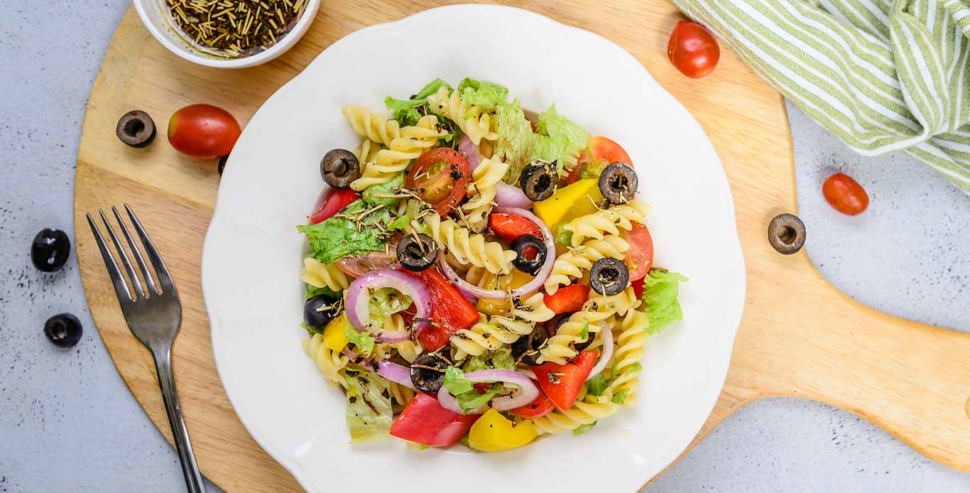 Rainbow Pasta SaladÂ 